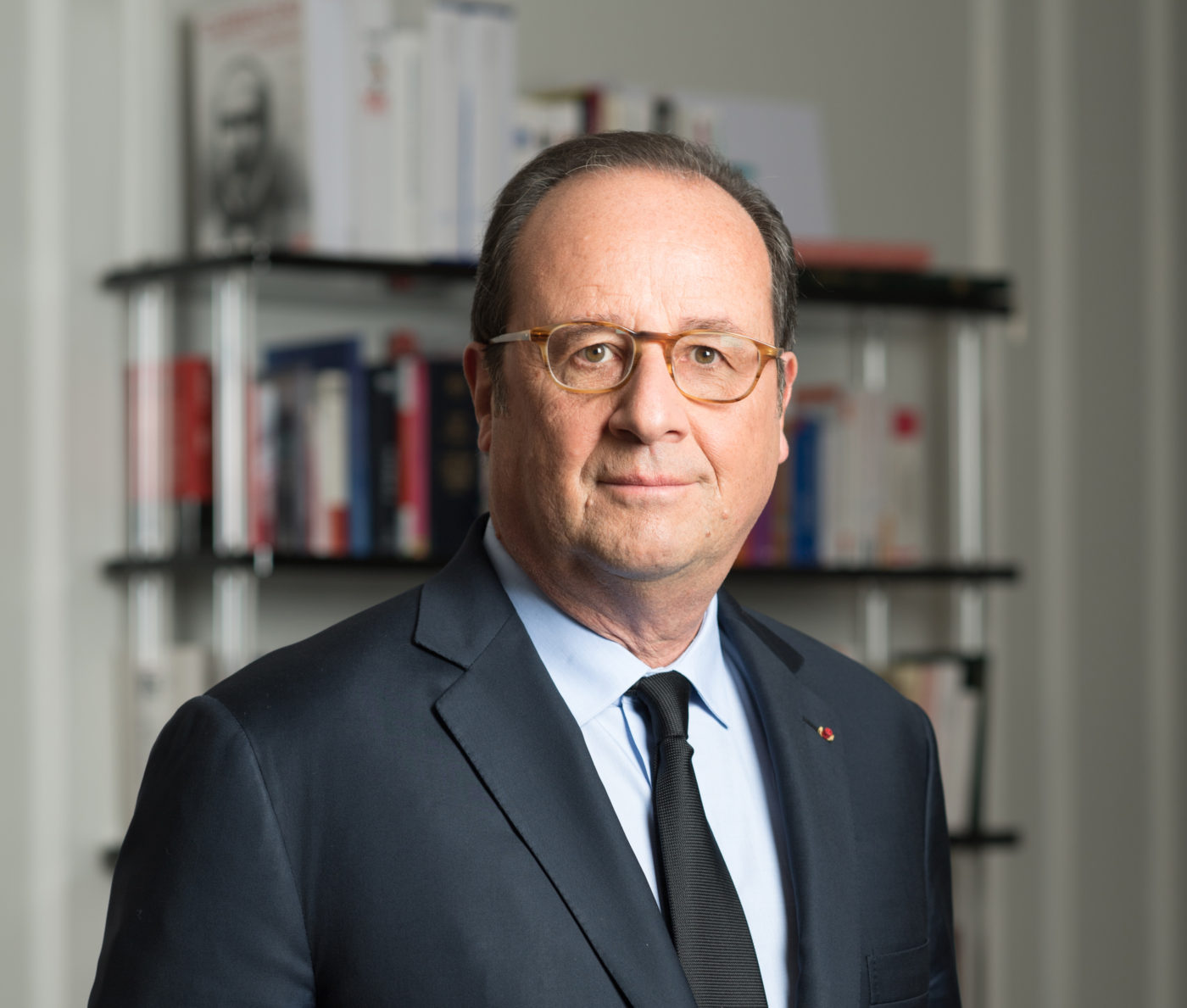 Portrait Francois Hollande - World Leadership Alliance - Club de Madrid